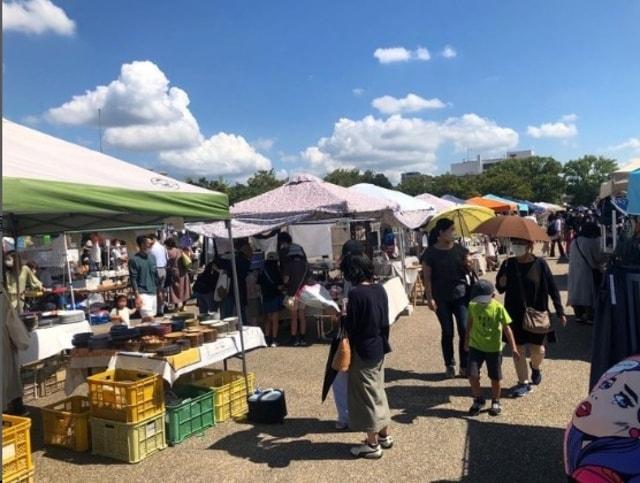 第2回ロハスパーク海津＠木曽三川公園センター　芝生広場