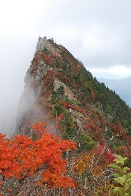 【紅葉・見ごろ】石鎚山