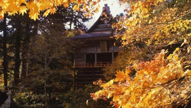 【紅葉・見ごろ】佐渡　清水寺（せいすいじ）