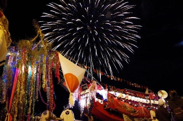 大里八幡神社秋祭り