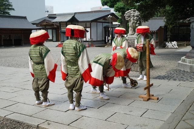 田舞祭（堀米の田楽舞）