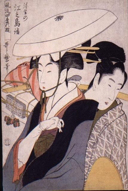 喜多川歌麿と栃木の狂歌