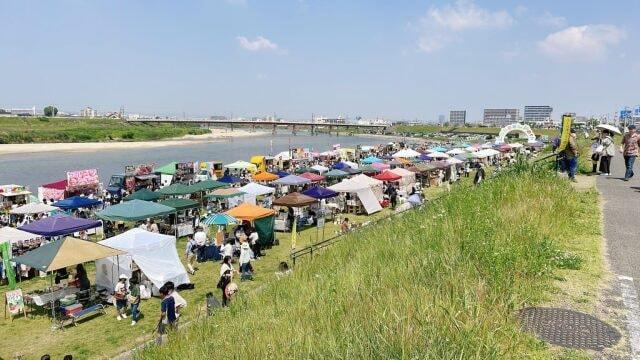 第7回 ロハスパーク大阪柏原@大和川河川敷緑地公園