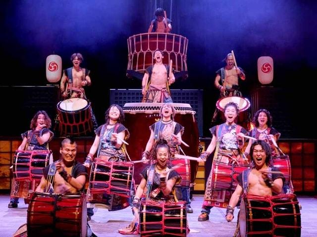 世界を旅する和太鼓集団「倭-YAMATO」奈良公演