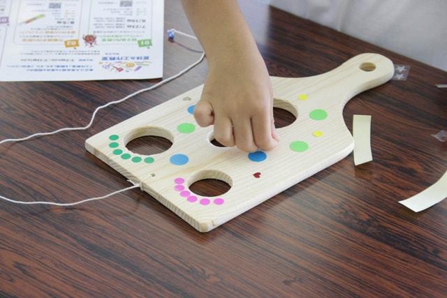 けん玉作り教室