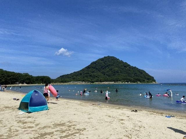 【海水浴】菊ヶ浜海水浴場