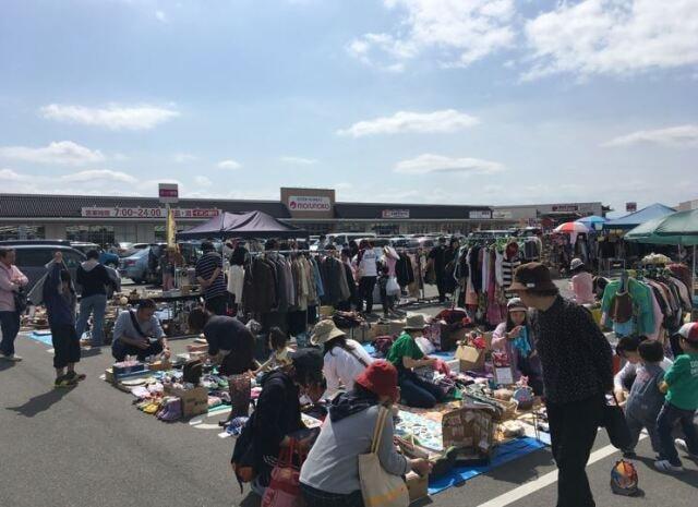 イオンタウン富雄南フリーマーケット（7月）