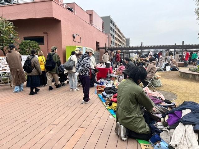 アトレ亀戸屋上庭園そらいどひろばフリマ（6月）