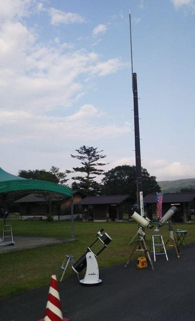 楽しい星空観察会in戸隠キャンプ場