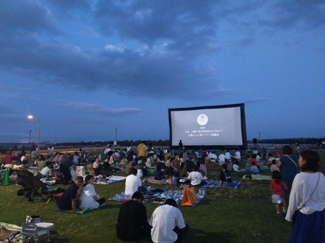 大磯海辺の映画館