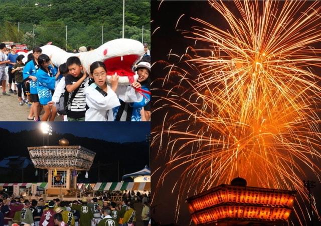 とねふるさと風のまつり・老神温泉納涼花火大会