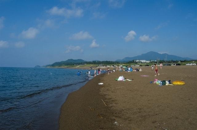 【海水浴】柿崎中央海水浴場