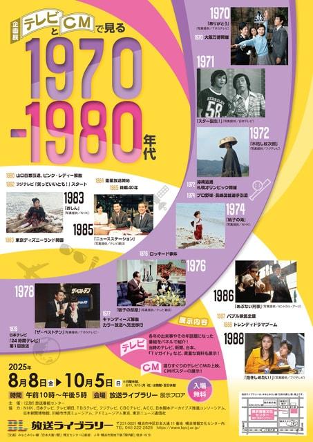 企画展　テレビとＣＭで見る1970-1980年代