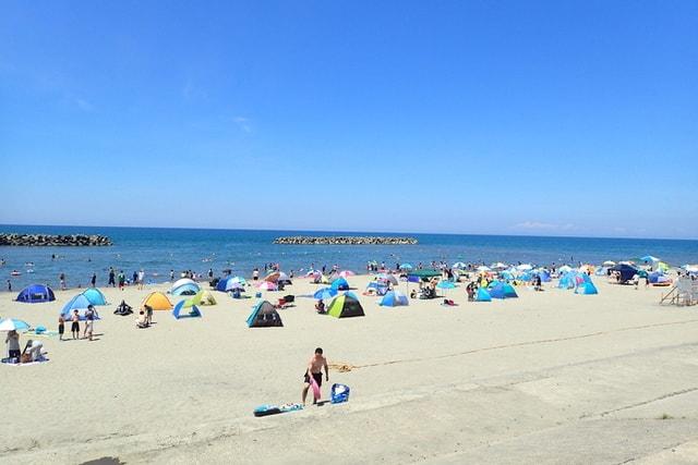 【海開き】西目海水浴場