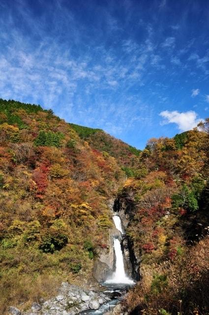 【紅葉・見ごろ】赤水の滝