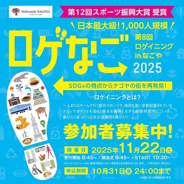 【ロゲなご2025】第8回 ロゲイニング in なごや