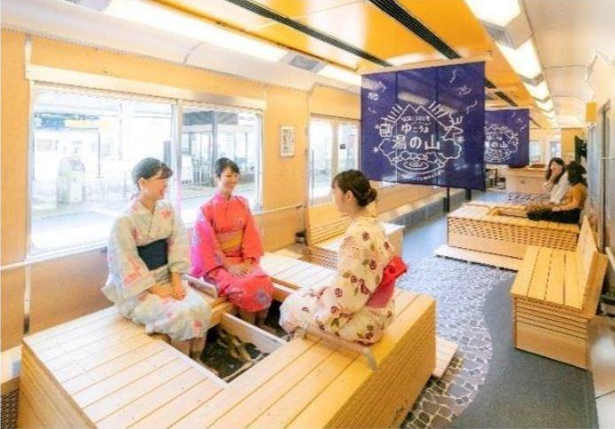 【ニュース】近鉄名古屋駅～湯の山温泉駅間で「足湯列車」運行